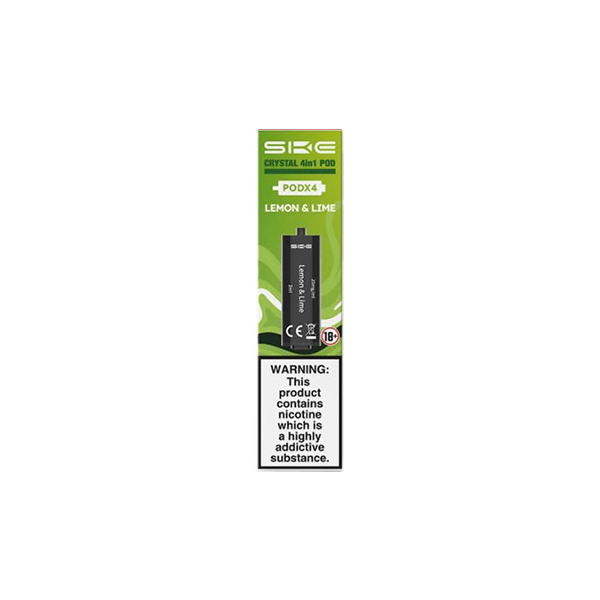 SKE Vaping Products 20mg SKE Crystal 4in1 2400 Replacement Pods 2400 Puffs