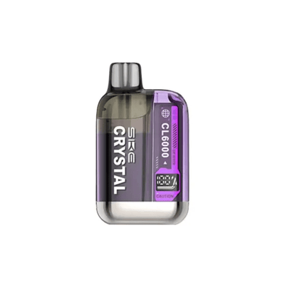 SKE Vaping Products 20mg SKE Crystal CL6000 Disposable Rechargeable Vape Kit 6000 Puffs