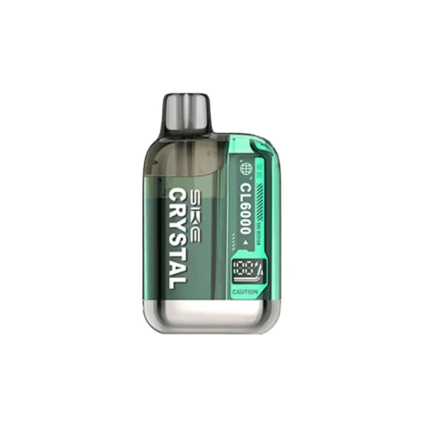 SKE Vaping Products 20mg SKE Crystal CL6000 Disposable Rechargeable Vape Kit 6000 Puffs