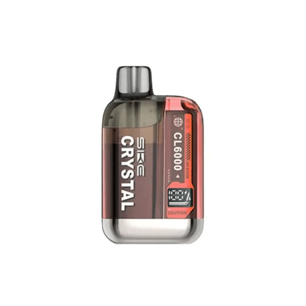 SKE Vaping Products 20mg SKE Crystal CL6000 Disposable Rechargeable Vape Kit 6000 Puffs