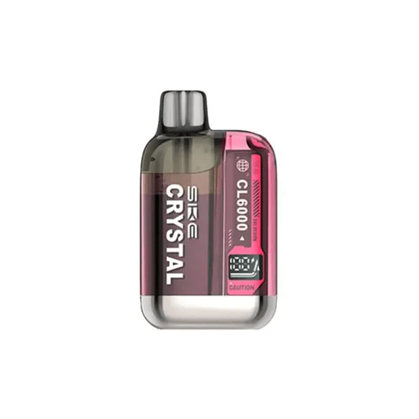 SKE Vaping Products 20mg SKE Crystal CL6000 Disposable Rechargeable Vape Kit 6000 Puffs