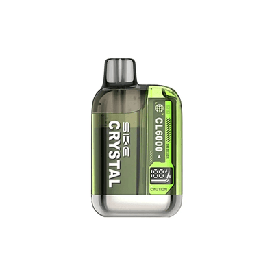 SKE Vaping Products 20mg SKE Crystal CL6000 Disposable Rechargeable Vape Kit 6000 Puffs