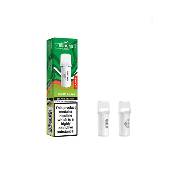 SKE Vaping Products 20mg SKE Crystal Pro Replacement Prefilled Pods 2ml 1200 Puffs - 2 Pcs