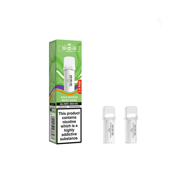 SKE Vaping Products 20mg SKE Crystal Pro Replacement Prefilled Pods 2ml 1200 Puffs - 2 Pcs