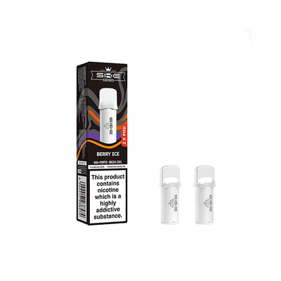 SKE Vaping Products Berry Ice 20mg SKE Crystal Pro Replacement Prefilled Pods 2ml 1200 Puffs - 2 Pcs