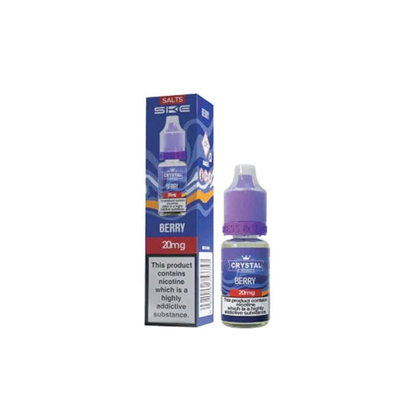 SKE Vaping Products Berry SKE Crystal Original 20mg Nic Salts 10ml (50VG/50PG)