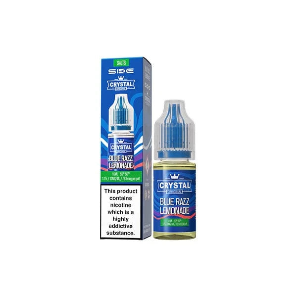 SKE Vaping Products Blue Razz Lemonade SKE Crystal Original 20mg Nic Salts 10ml (50VG/50PG)