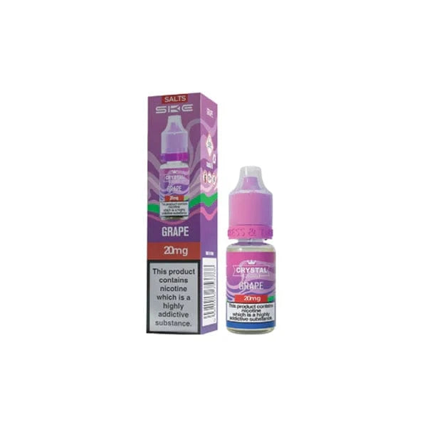 SKE Vaping Products Grape SKE Crystal Original 20mg Nic Salts 10ml (50VG/50PG)