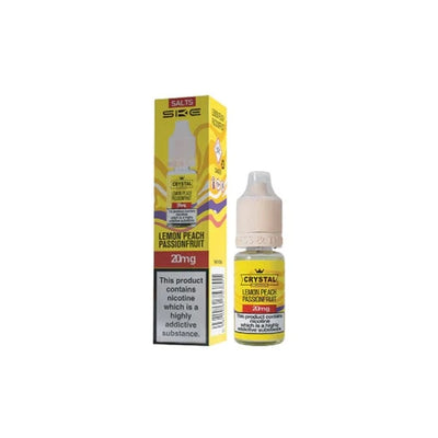 SKE Vaping Products Lemon Peach Passionfruit SKE Crystal Original 20mg Nic Salts 10ml (50VG/50PG)