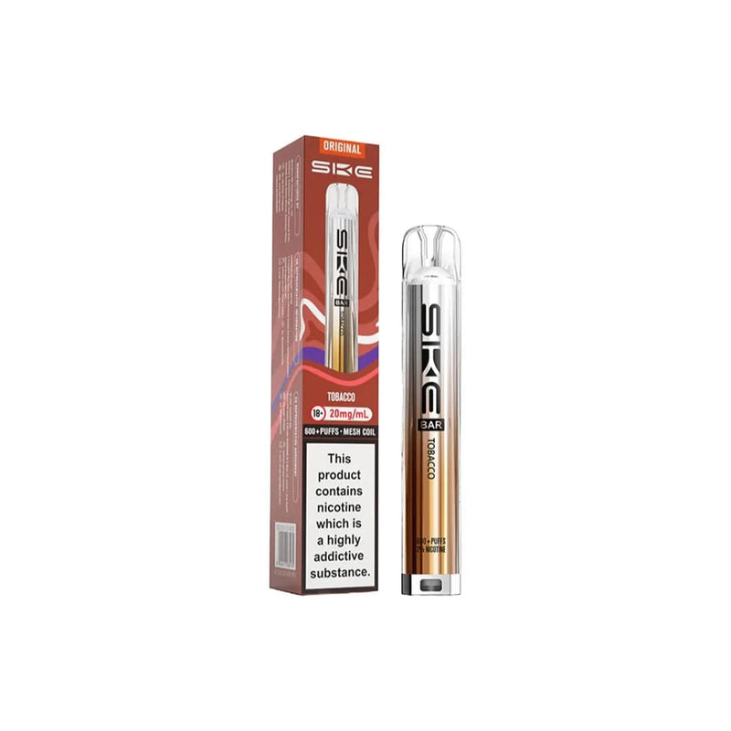 SKE Vaping Products SKE Bar 600 20mg Rechargeable Prefilled Pod Vape Kit