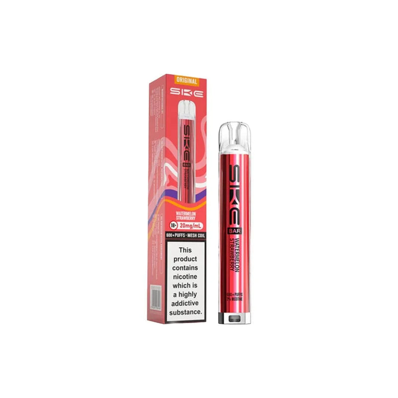 SKE Vaping Products SKE Bar 600 20mg Rechargeable Prefilled Pod Vape Kit