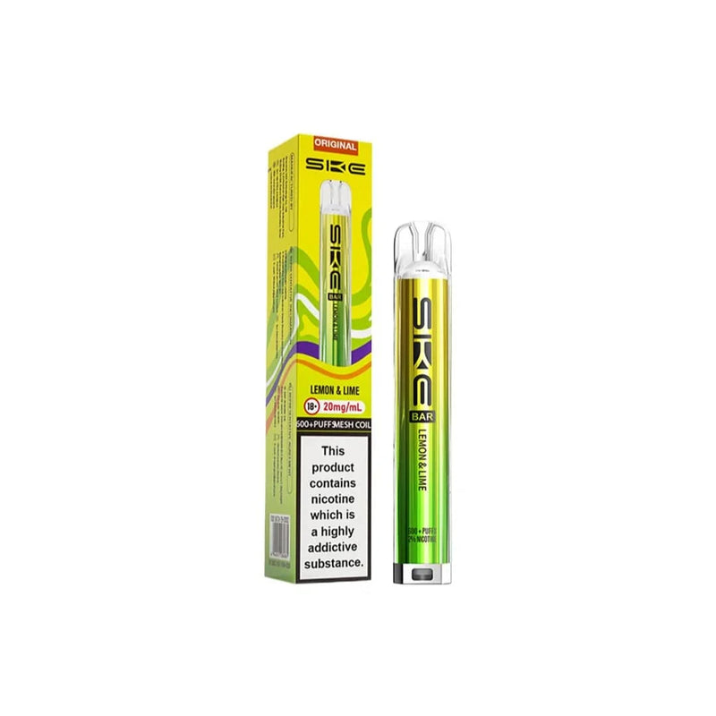 SKE Vaping Products SKE Bar 600 20mg Rechargeable Prefilled Pod Vape Kit