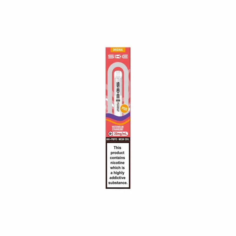 SKE Vaping Products SKE Bar 600 20mg Replacement Prefilled Pod