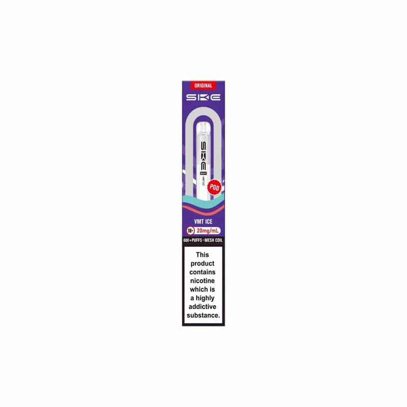 SKE Vaping Products SKE Bar 600 20mg Replacement Prefilled Pod