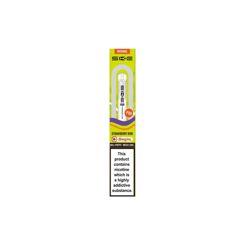 SKE Vaping Products SKE Bar 600 20mg Replacement Prefilled Pod