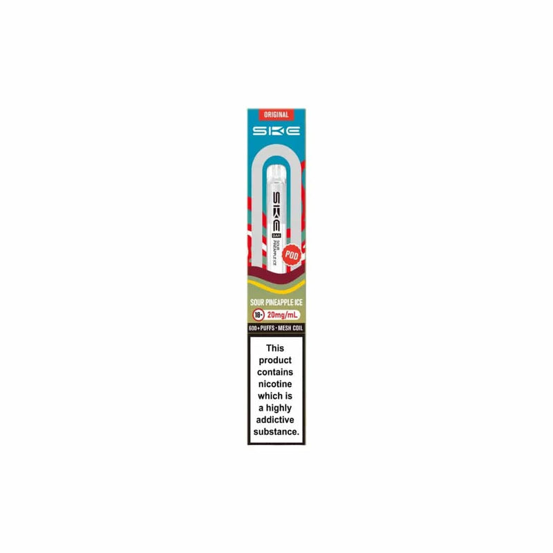 SKE Vaping Products SKE Bar 600 20mg Replacement Prefilled Pod