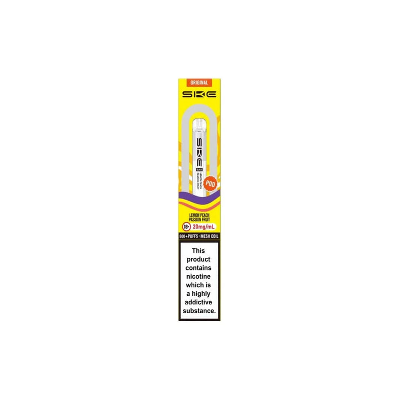 SKE Vaping Products SKE Bar 600 20mg Replacement Prefilled Pod