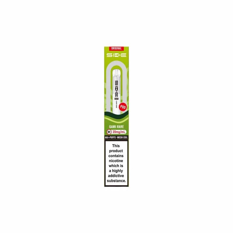SKE Vaping Products SKE Bar 600 20mg Replacement Prefilled Pod