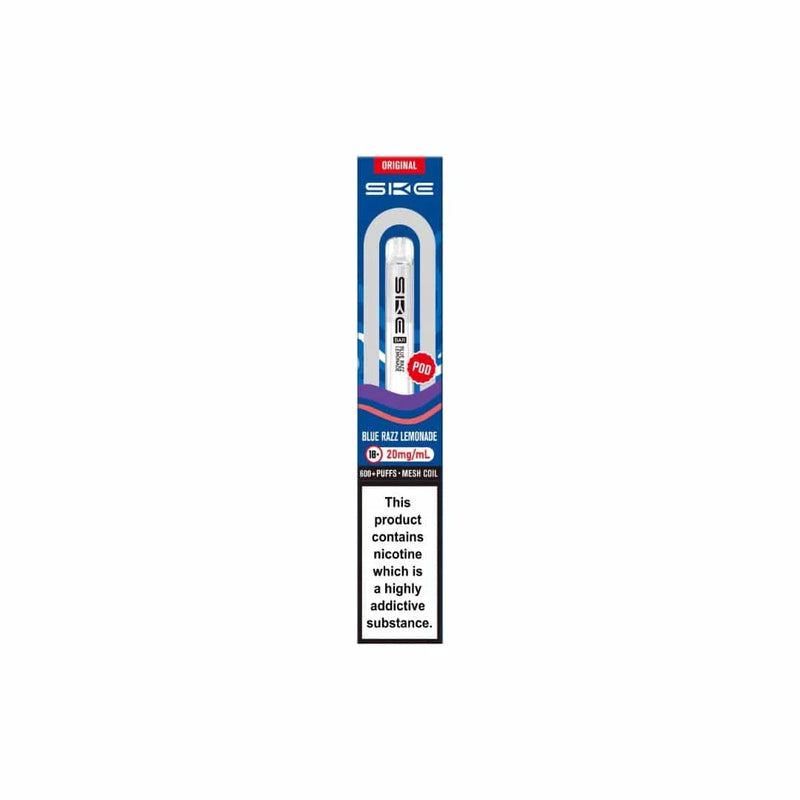 SKE Vaping Products SKE Bar 600 20mg Replacement Prefilled Pod