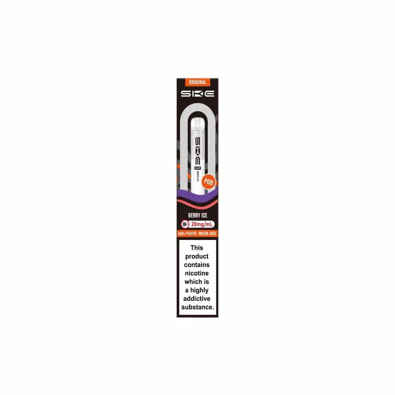 SKE Vaping Products SKE Bar 600 20mg Replacement Prefilled Pod