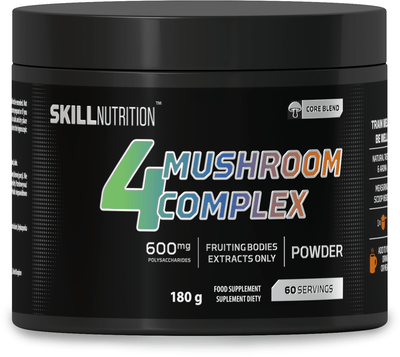 Skill Nutrition Health and Wellbeing 4 Mushroom Complex - 180 grams