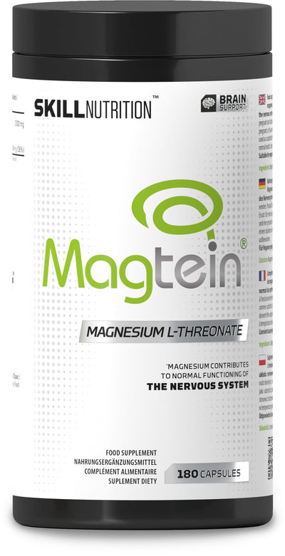 Skill Nutrition Health and Wellbeing Magtein, Magnesium L-Threonate - 180 caps