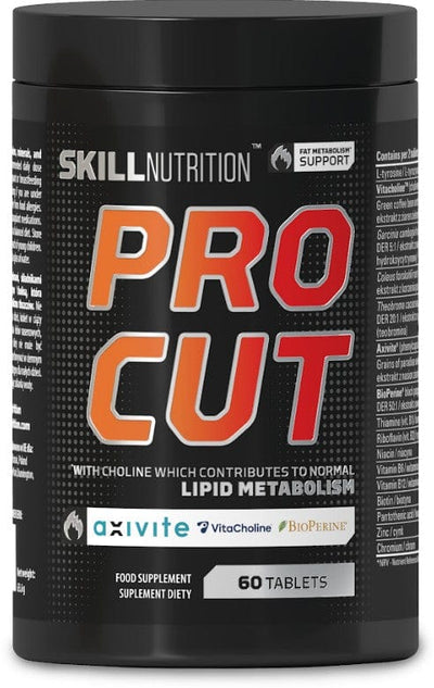 Skill Nutrition Slimming and Weight Management Pro Cut, Fat Metabolism Support - 60 tablets