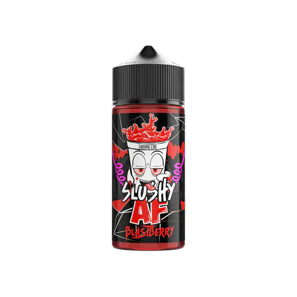 Slushy AF CBD Products Blastberry Slushy AF 5000mg CBD E-liquid 120ml (70PG/30VG)
