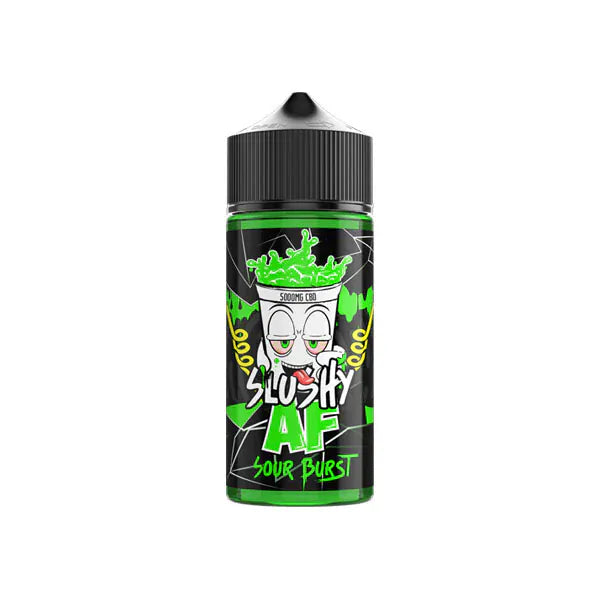 Slushy AF CBD Products Sour Blast Slushy AF 5000mg CBD E-liquid 120ml (70PG/30VG)