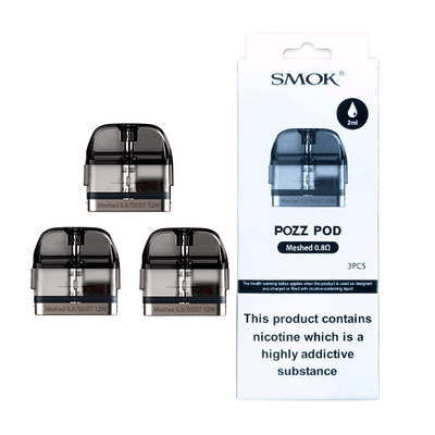 Smok Vaping Products Smok Pozz 2ml Replacement Pods - 0.8Ω