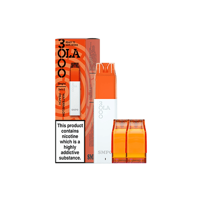 SMPO Vaping Products 20mg SMPO Ola 3000 Prefilled Pod Vape Kit - 2ml (Pack of 3)