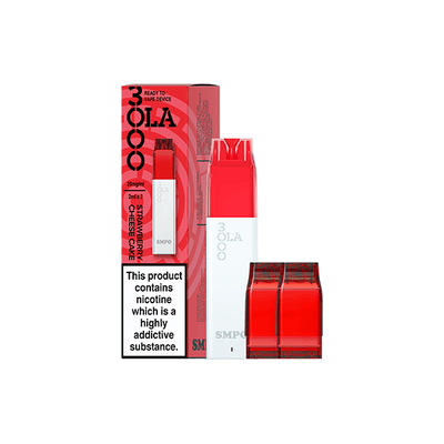 SMPO Vaping Products 20mg SMPO Ola 3000 Prefilled Pod Vape Kit - 2ml (Pack of 3)