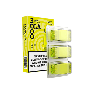 SMPO Vaping Products 20mg SMPO Ola 3000 Prefilled Pods 2ml 1800 Puffs - 3 Pcs
