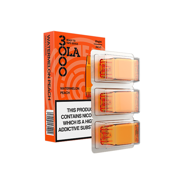 SMPO Vaping Products 20mg SMPO Ola 3000 Prefilled Pods 2ml 1800 Puffs - 3 Pcs