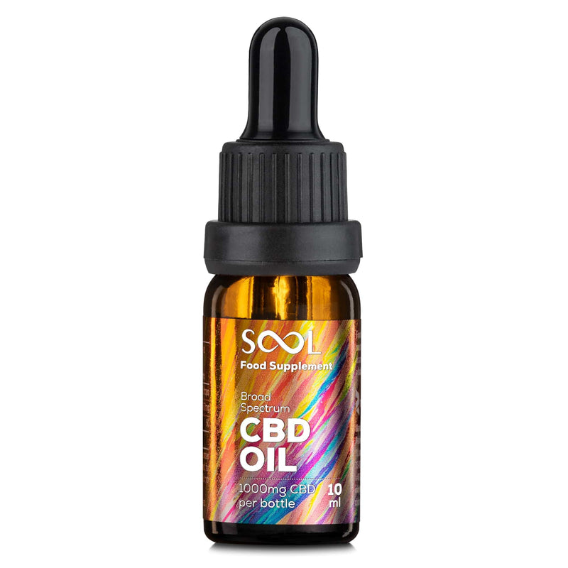 SOOL Supplements SOOL CBD Oil 1000mg - 10%