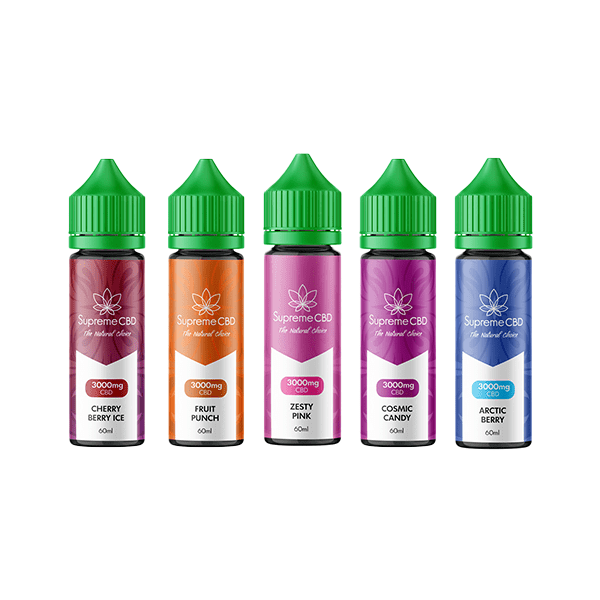 Supreme CBD CBD Products Supreme CBD 3000mg E-Liquid 60ml (20VG/80PG)