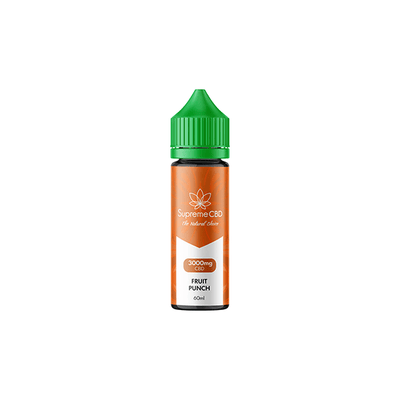 Supreme CBD CBD Products Supreme CBD 3000mg E-Liquid 60ml (20VG/80PG)