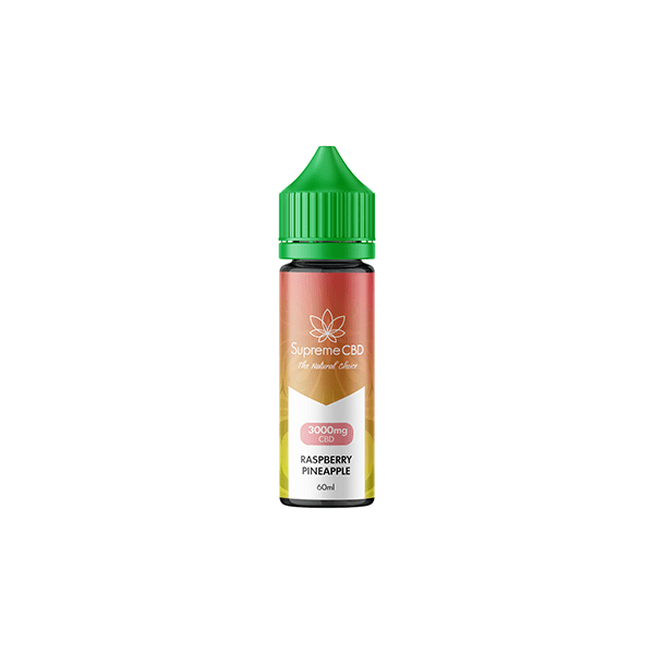 Supreme CBD CBD Products Supreme CBD 3000mg E-Liquid 60ml (20VG/80PG)