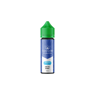 Supreme CBD CBD Products Supreme CBD 3000mg E-Liquid 60ml (20VG/80PG)