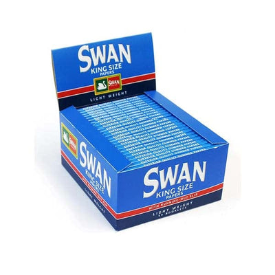 Swan Food, Beverages & Tobacco Swan Blue King Size Rolling Papers (50 Pack)