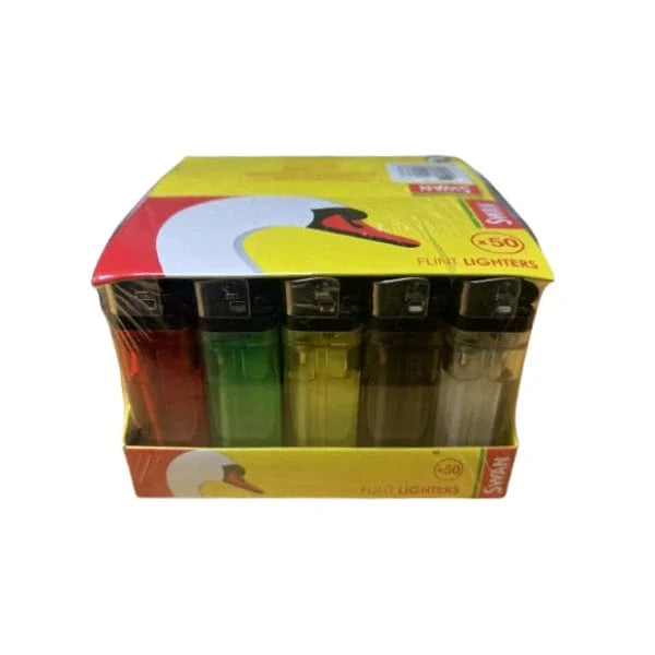 Swan Smoking Products Swan Disposable Lighters x 50
