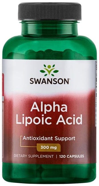 Swanson Amino Acids and BCAAs Alpha Lipoic Acid, 300mg - 120 caps