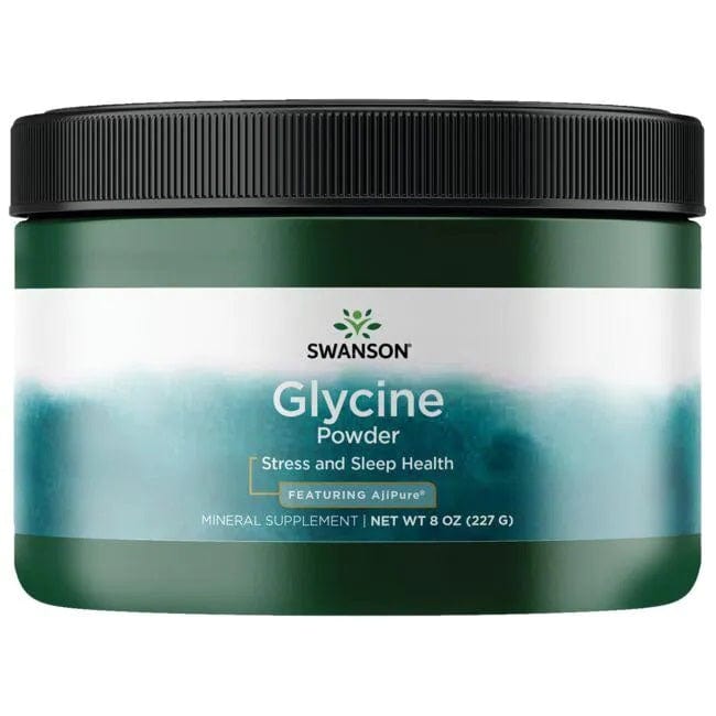 Swanson Amino Acids and BCAAs Glycine, Powder - 227 grams