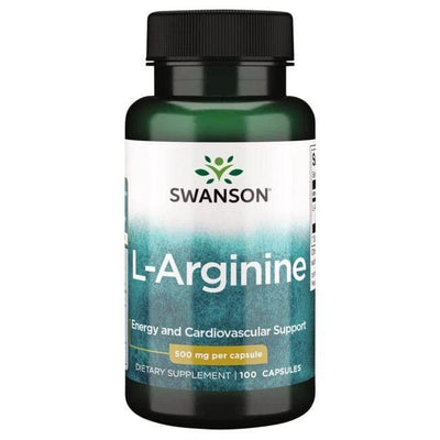 Swanson Amino Acids and BCAAs L-Arginine, 500mg - 100 caps