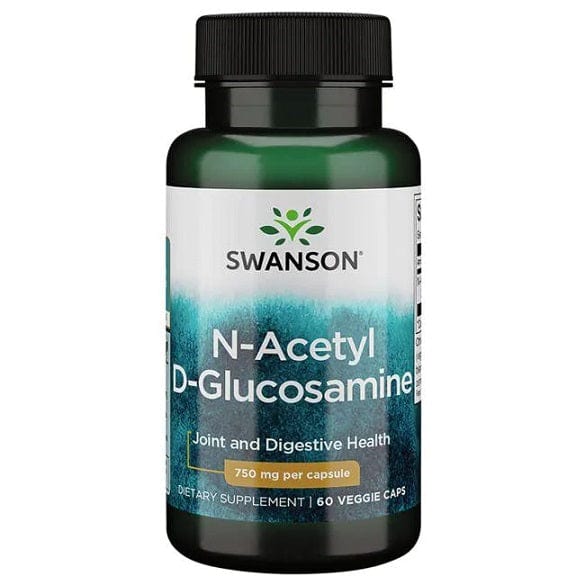 Swanson Amino Acids and BCAAs N-Acetyl D-Glucosamine, 750mg - 60 vcaps