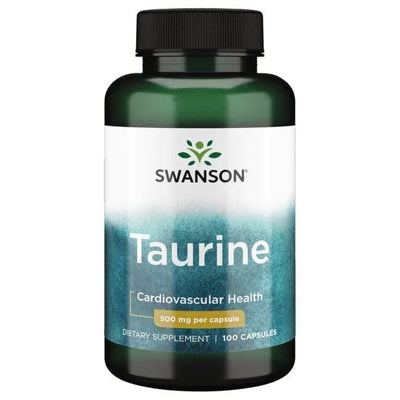 Swanson Amino Acids and BCAAs Taurine, 500mg - 100 caps