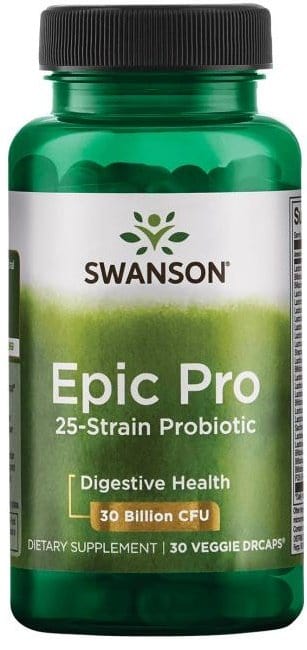 Swanson Epic Pro 25-Strain Probiotic - 30 vcaps