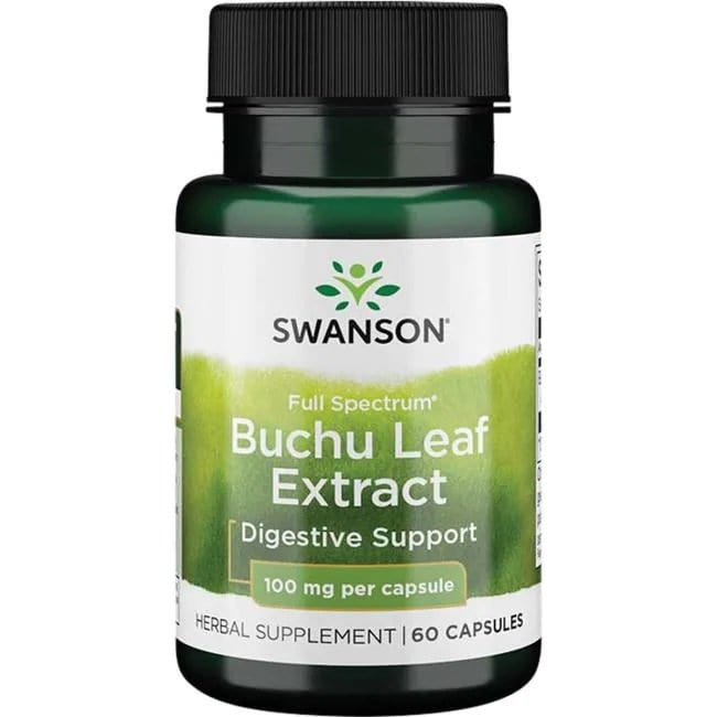 Swanson Full Spectrum Buchu Leaf Extract, 100mg - 60 caps