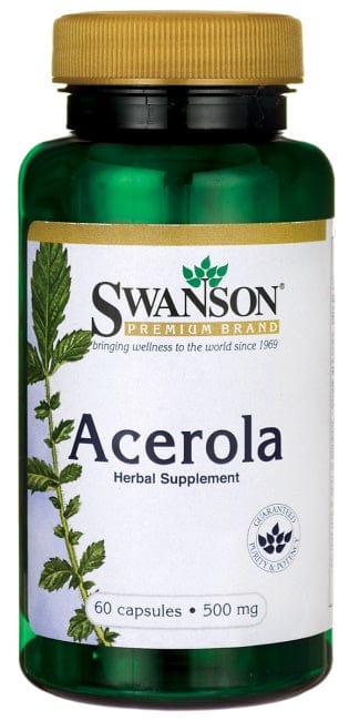 Swanson Health and Wellbeing Acerola, 500mg - 60 caps