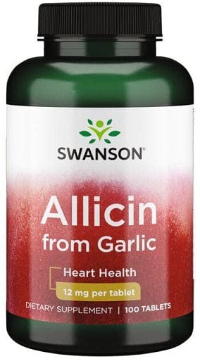Swanson Health and Wellbeing Allicin From Garlic - 100 tablets